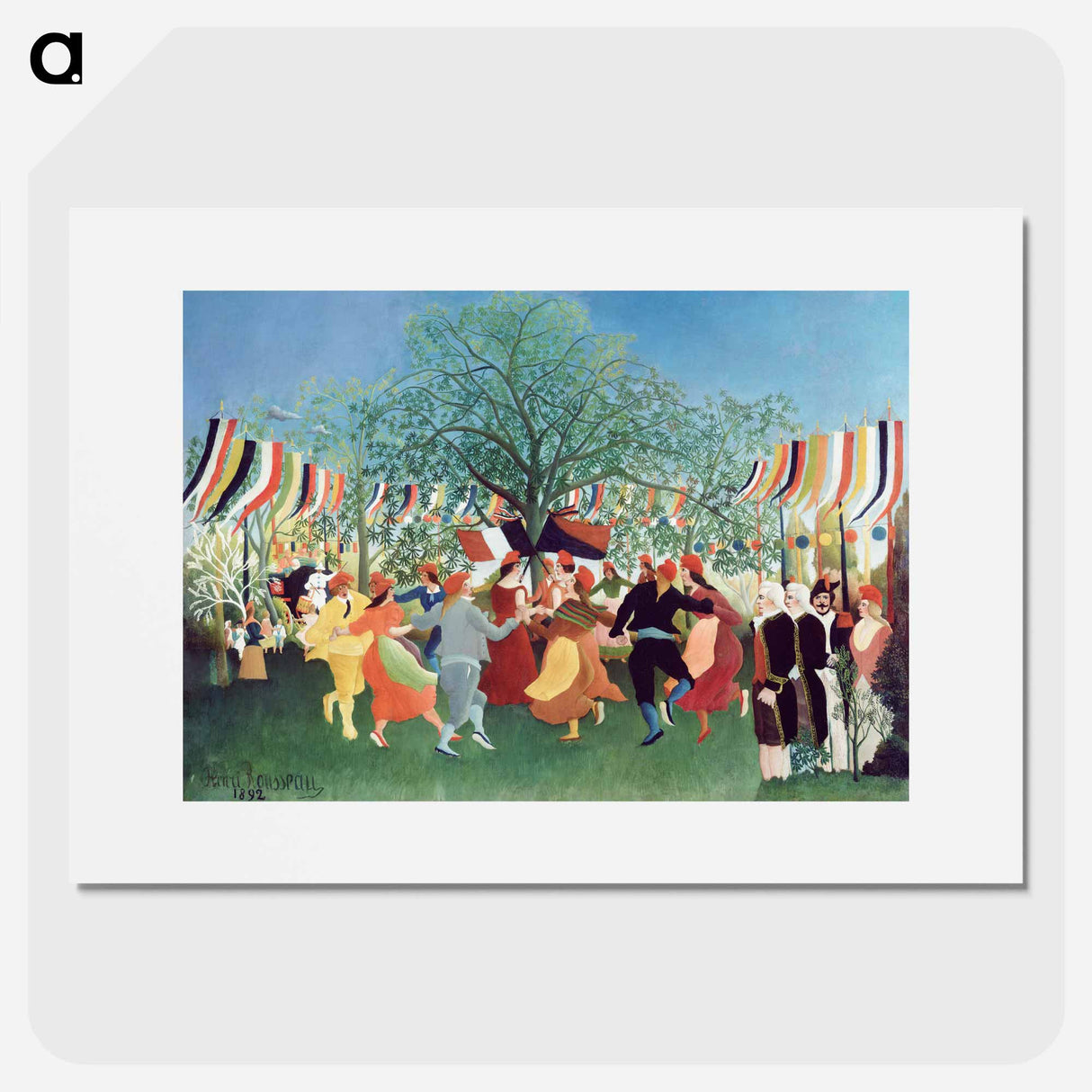 A Centennial of Independence - Henri Rousseau Poster.