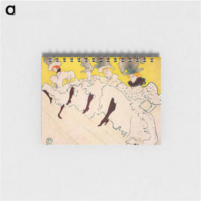 アートメモ帳-Mademoiselle Eglantine’s Troupe - アンリ ド トゥールーズ ロートレック Memo.