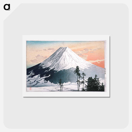 アートポストカード-Katsuyama Neighborhood - 高橋 宏明 Postcard.