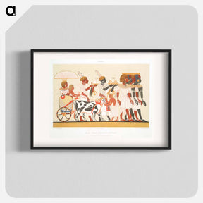 アートポスター-Ethiopian Princess Arriving in Thebes
 - エジプト美術史 Poster.