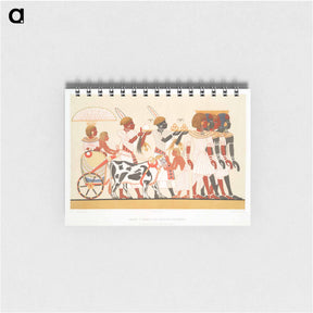 アートメモ帳-Ethiopian Princess Arriving in Thebes
 - エジプト美術史 Memo.