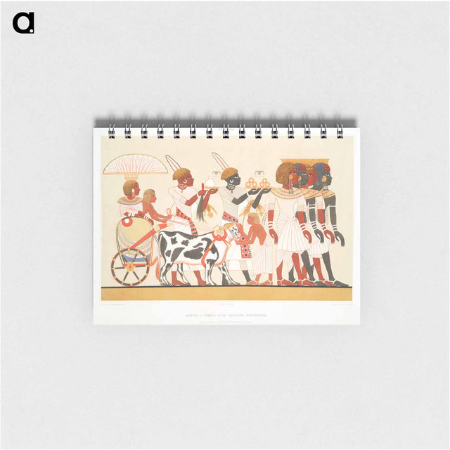 アートメモ帳-Ethiopian Princess Arriving in Thebes
 - エジプト美術史 Memo.