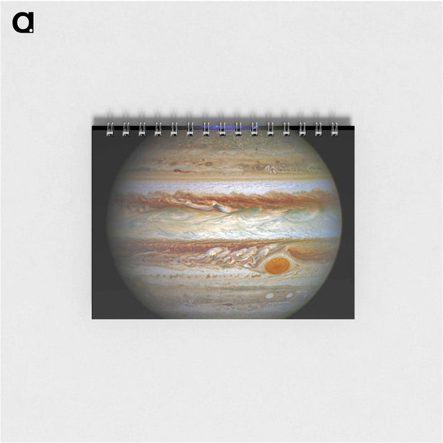 アートメモ帳-Jupiter's Auroras
 - ハッブル画像 Memo.