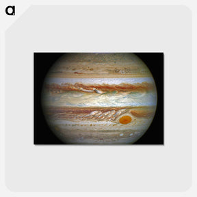 アートポストカード-Jupiter's Auroras
 - ハッブル画像 Postcard.