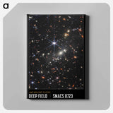 アートパネル-Webb's First Deep Field
 - ジェームズ ウェッブ宇宙望遠鏡 Canvas.