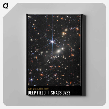 アートパネル-Webb's First Deep Field
 - ジェームズ ウェッブ宇宙望遠鏡 Canvas.