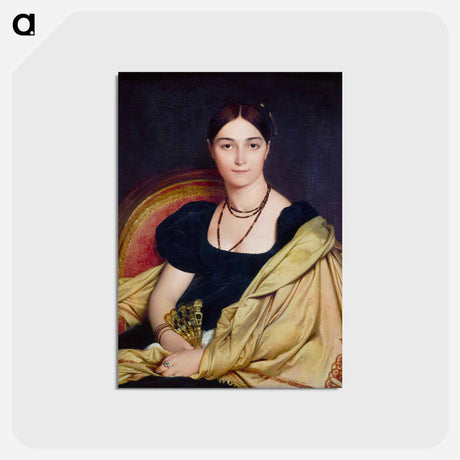 アートポストカード-Madame Duvaucey
 - ジャン オーギュスト ドミニク アングル Postcard.