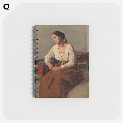 Melancholy Italian Woman (Rome)
 - ジャン バティスト カミーユ コロー Memo.