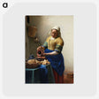 1-5_Johannes-Vermeer_postcard