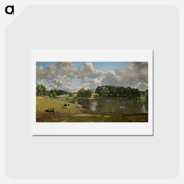 アートポストカード-Wivenhoe Park
 - ジョン コンスタブル Postcard.
