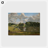 アートポストカード-Wivenhoe Park
 - ジョン コンスタブル Postcard.