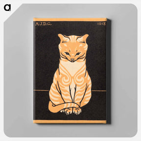 アートパネル-Sitting Cat - ユリー デ フラーハ Canvas.