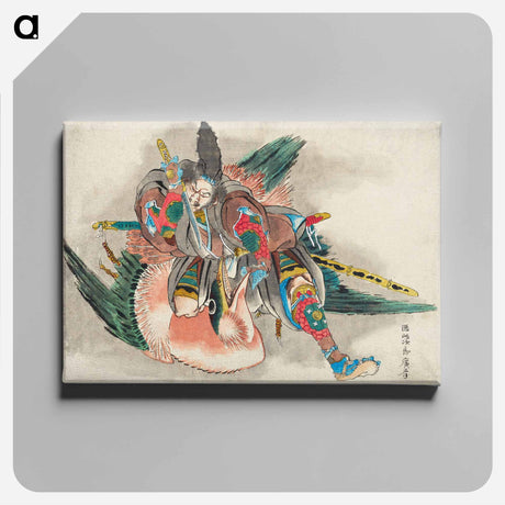 アートパネル-Okijiro Hironari - 葛飾 北斎 Canvas.