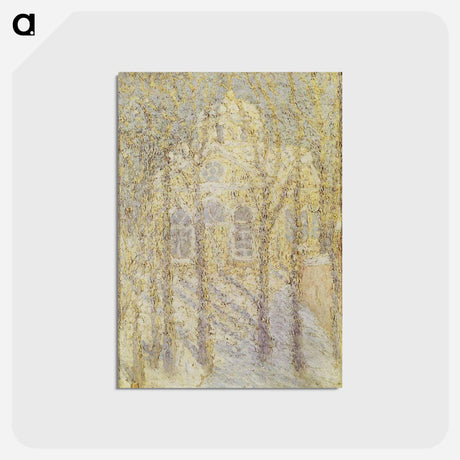 アートポストカード-Church - カジミール マレーヴィチ Postcard.