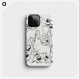 Three Horses - レオ ゲステル Phone Case.