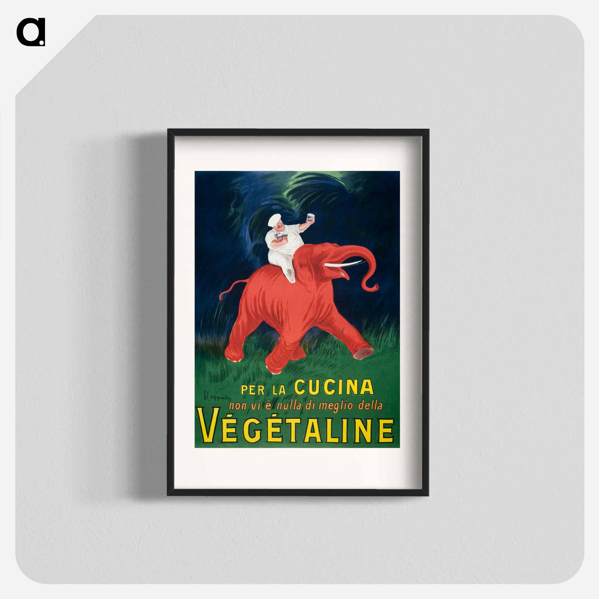 Vegetaline - Leonetto Cappiello Poster.