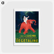 アートポストカード-Vegetaline - レオネット カピエッロ Postcard.