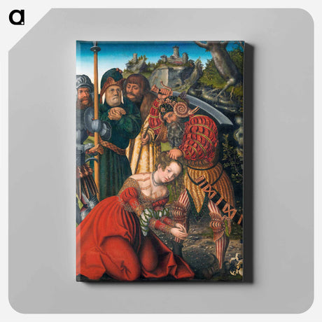 アートパネル-The Martyrdom of Saint Barbara
 - ルーカス クラナッハ Canvas.