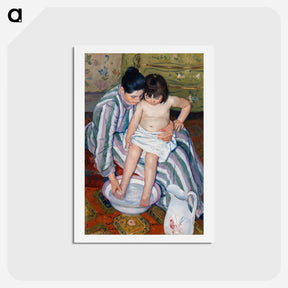 アートポストカード-The Child’s Bath - メアリー カサット Postcard.