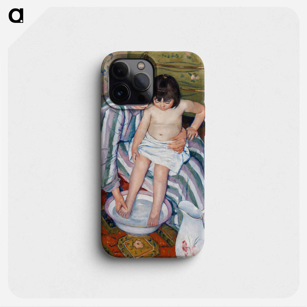 The Child's Bath - Mary Cassatt Phone Case.