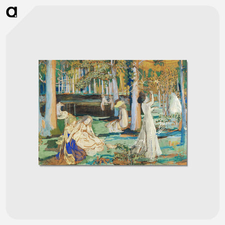 アートポストカード-The Sacred Wood - モーリス ドニ Postcard.