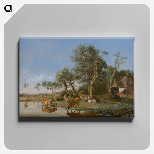 Cows Reflected in the Water
 - マウリッツハイス美術館 Canvas.