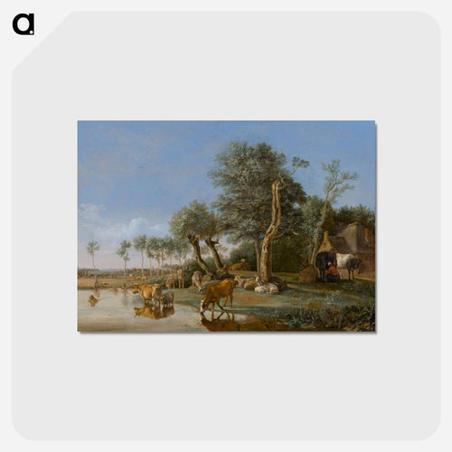 Cows Reflected in the Water
 - マウリッツハイス美術館 Postcard.