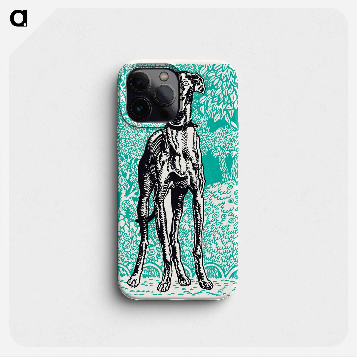 Greyhound - モリツ ユング Phone Case.