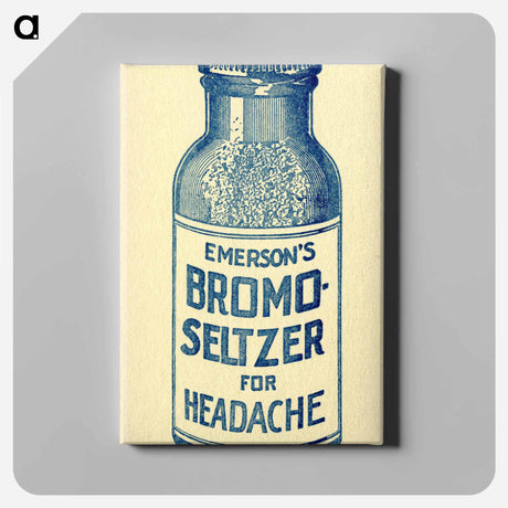 アートパネル-Emerson's Bromo-Seltzer Advertisement
 - 国立医学図書館 Canvas.