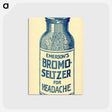 アートポストカード-Emerson's Bromo-Seltzer Advertisement
 - 国立医学図書館 Postcard.