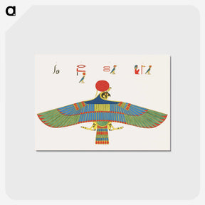 1-5_Pantheon-Egyptien_postcard