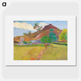 Tahitian Landscape - Paul Gauguin Poster.