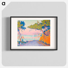 アートポスター-Golfe Juan - ポール シニャック Poster.