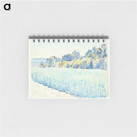 アートメモ帳-Funen Landscape
 - ピーター ハンセン Memo.