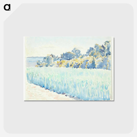 アートポストカード-Funen Landscape
 - ピーター ハンセン Postcard.