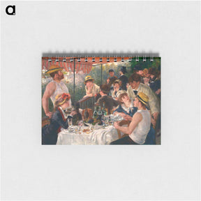 アートメモ帳-Luncheon of the Boating Party - ピエール オーギュスト ルノワール Memo.