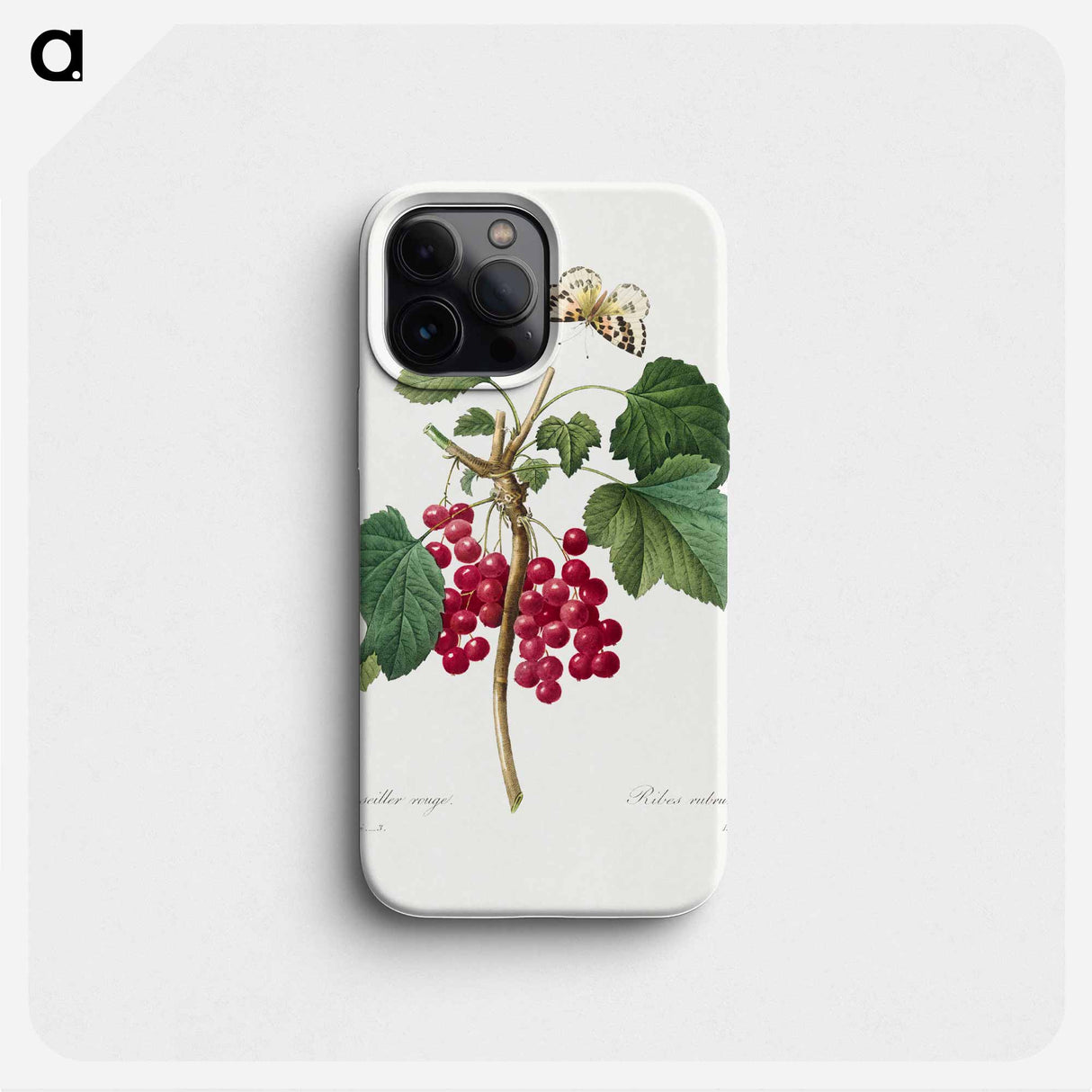 Red Currant - Pierre Joseph Redouté Phone Case.