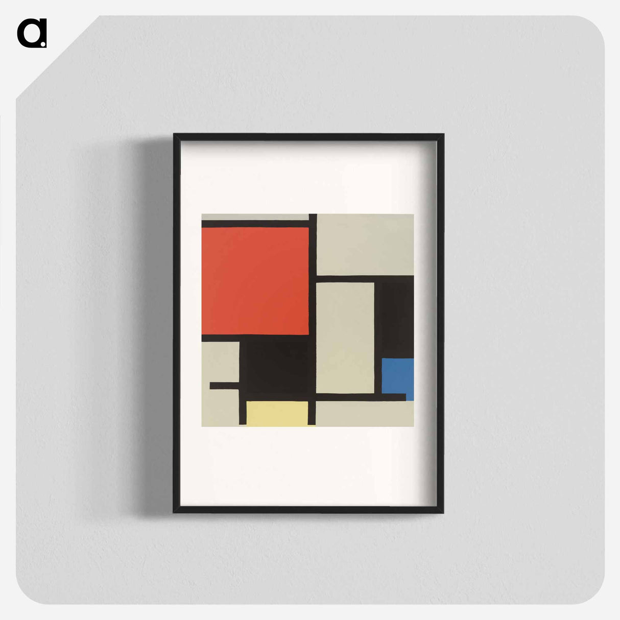 Composition - Piet Mondrian Poster.