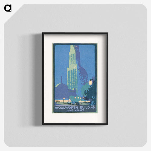 Woolworth Building June Night
 - レイチェル ロビンソン エルマー Poster.