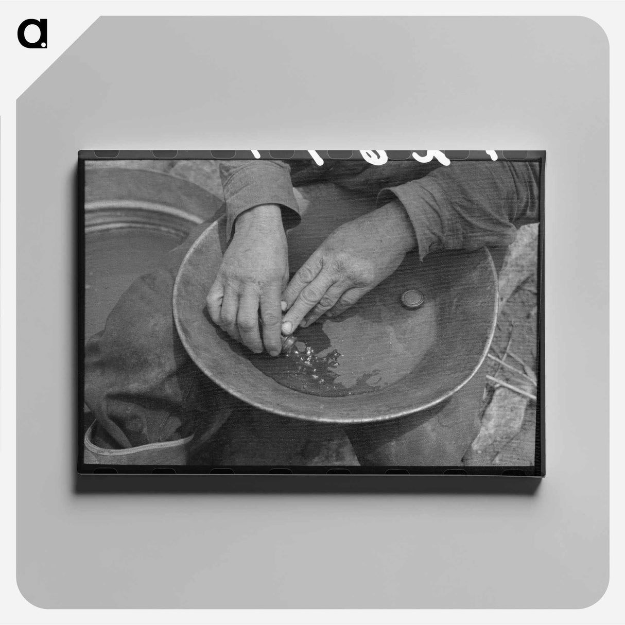 アートパネル-Waco Highway Sign
 - ラッセル リー Canvas.