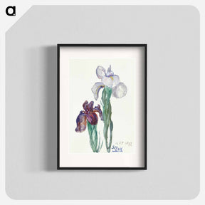 アートポスター-Irises
 - シエンチェ メスダグ ファン ハウテン Poster.