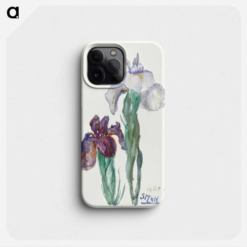 Irises
 - Scienje Mesdag van Houten Phone Case.