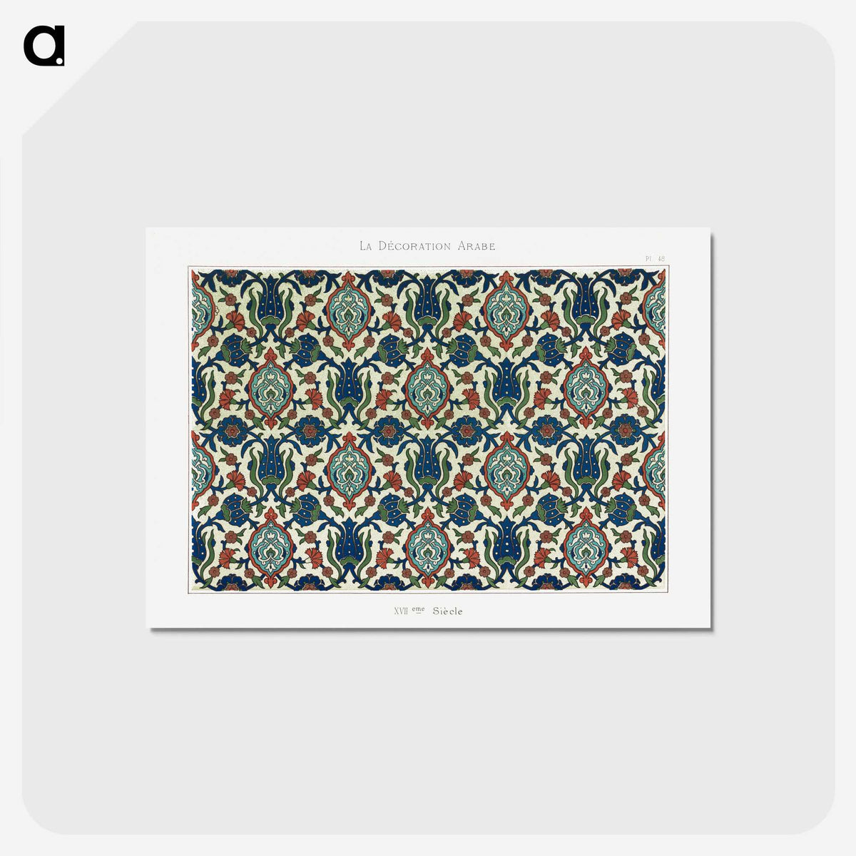 1-5_The-Arab-Decoration_postcard