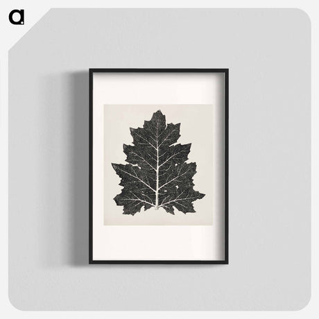 アートポスター-Nineteenth-Century Leaf Design
 - 装飾の文法 Poster.
