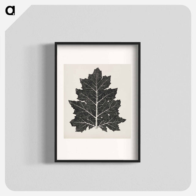 アートポスター-Nineteenth-Century Leaf Design
 - 装飾の文法 Poster.