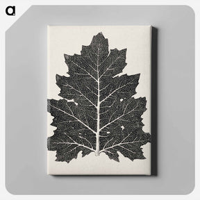 アートパネル-Nineteenth-Century Leaf Design
 - 装飾の文法 Canvas.
