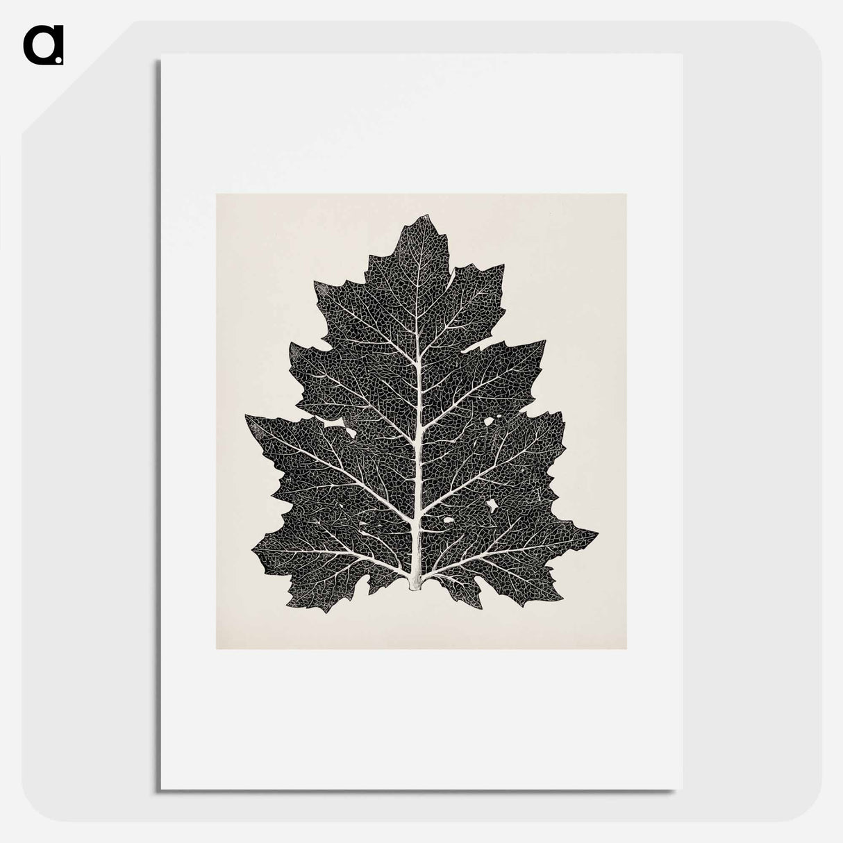 アートポスター-Nineteenth-Century Leaf Design
 - 装飾の文法 Poster.