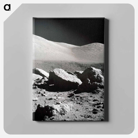 アートパネル-Camelot Crater Panorama
 - ムーン Canvas.