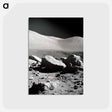 アートポストカード-Camelot Crater Panorama
 - ムーン Postcard.