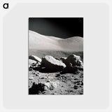 アートポストカード-Camelot Crater Panorama
 - ムーン Postcard.